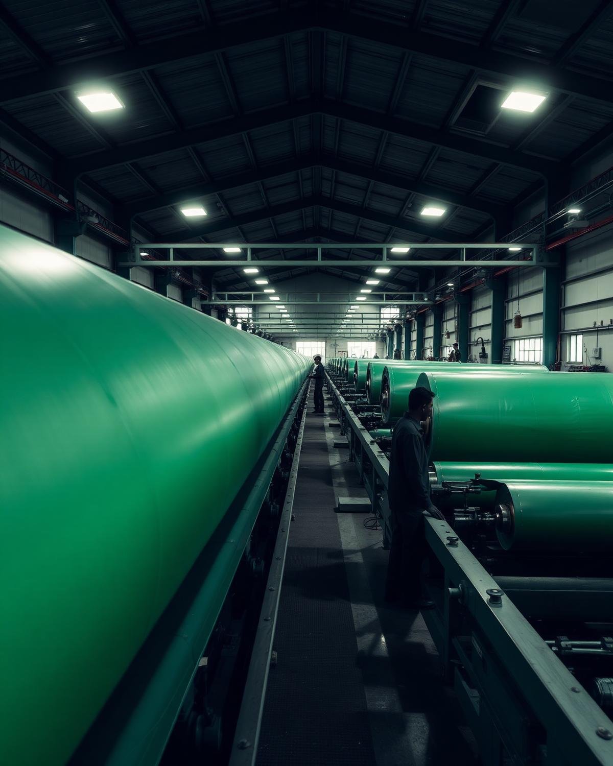 Modern Kamadhenu manufacturing floor