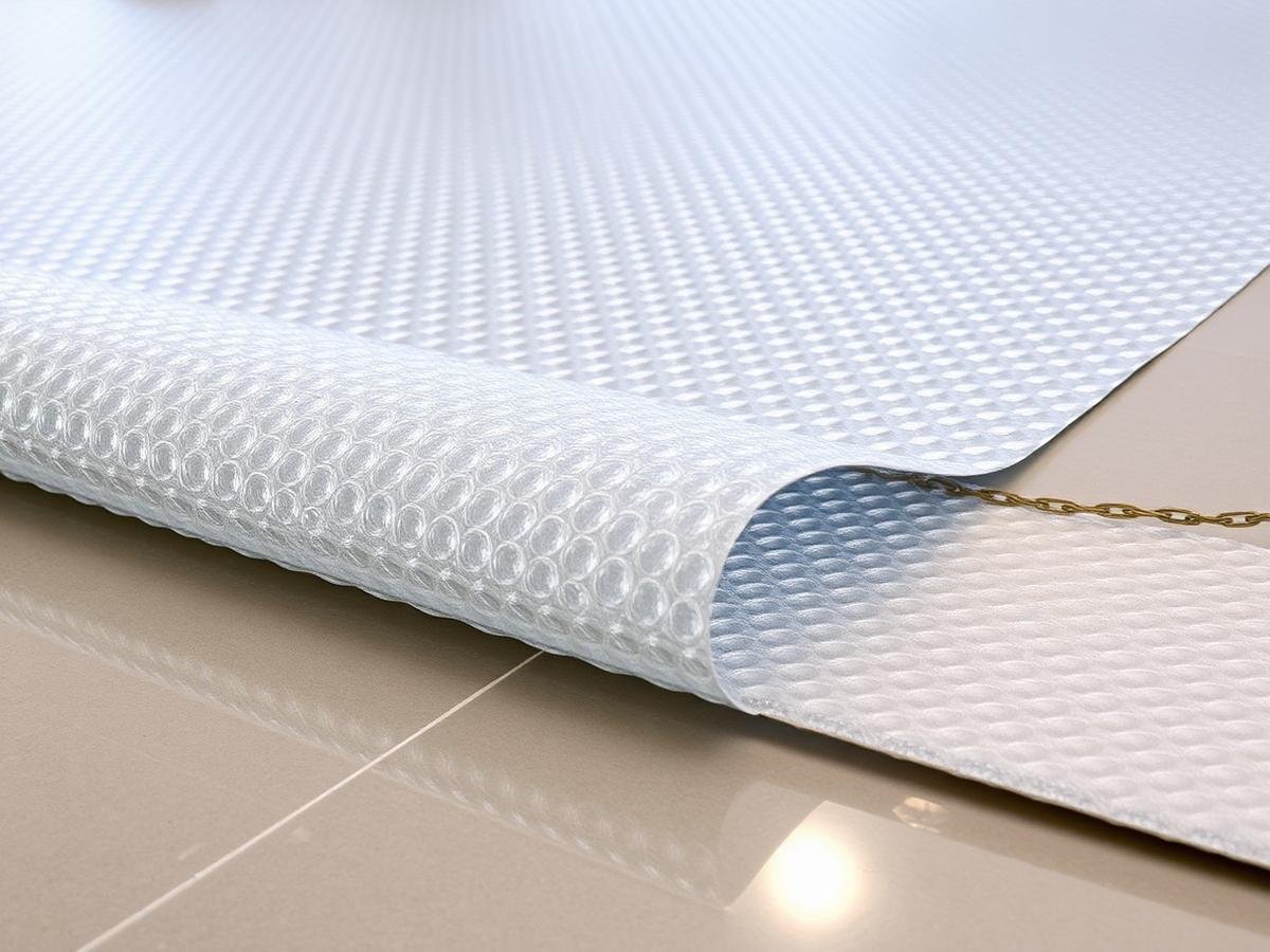 Three layer bubble guard roll