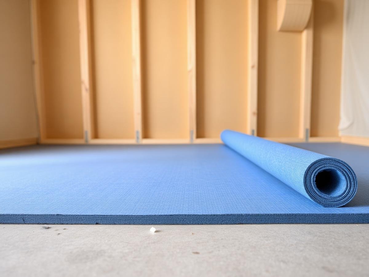 Blue & White Laminate Foam
